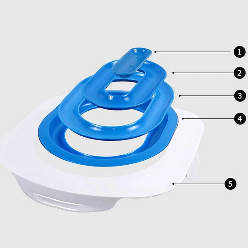 Pet Cats Plastic Toilet Trainer Pets Toilet Training Kit Litter Tray Mat Pets Cleaning Disappearing Litter Box Training Products