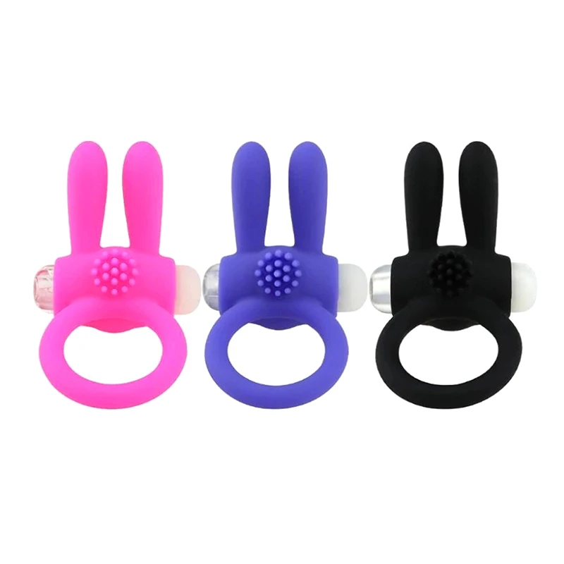 Penies Vibrators Ejaculation Cocks Ring Vibrating For Men Delayed Ejaculation Dick Ring Soft Silicone Adult Sex Toys_voghion.com