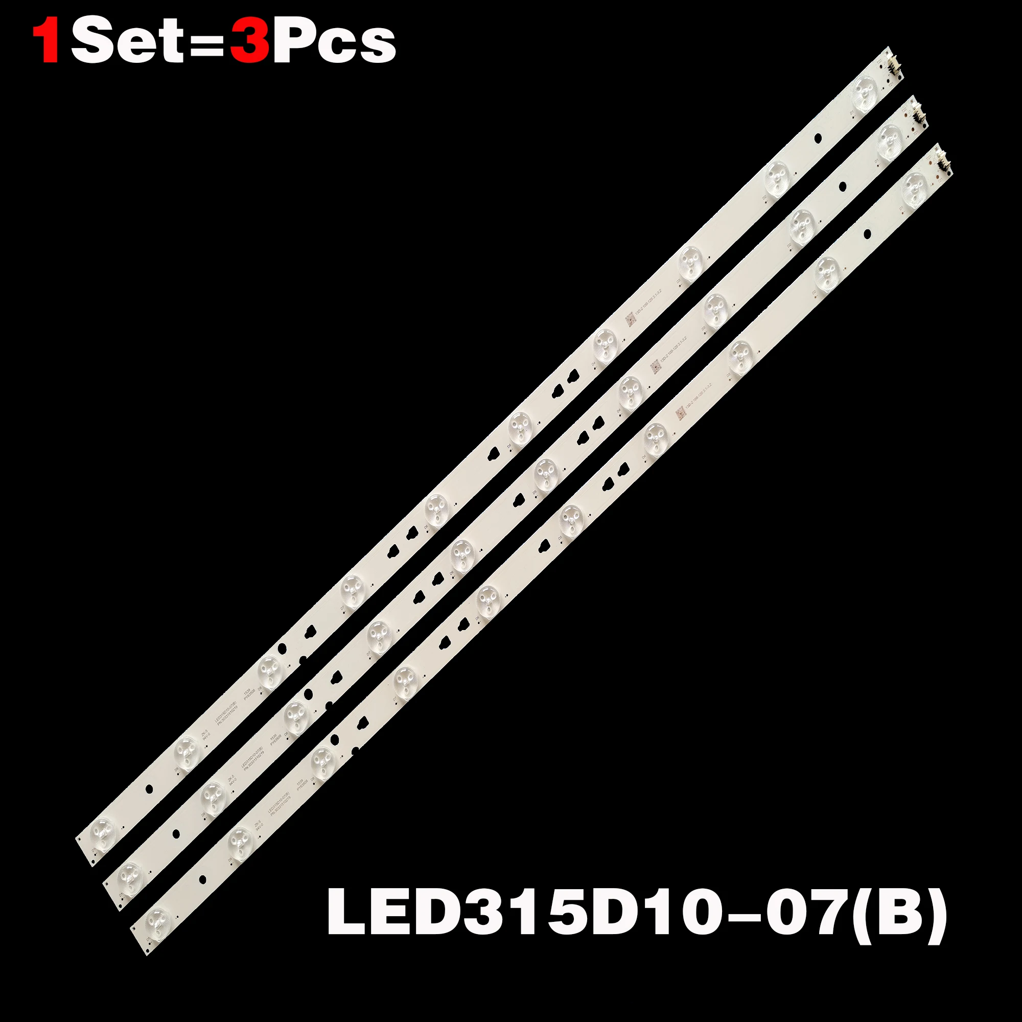 Tira de Retroiluminação Led para Retroiluminação 10 Lâmpadas Led315d10-zc1407 Een 30331510213 Led315d10 Le32a7100l Led315d10 Le32b310n Le32b8500t