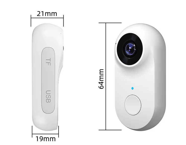 HD 1080P Dog Tracker Collar Cat Collars Camera Lightweight Sport Action Camera Video Photo Records Mini Body Cam Pet Supplies