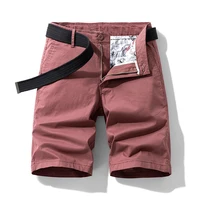 Summer New Cargo Shorts Men's Multi Colors Loose Straight Casual All-Match Middle Pants Trendy Mountaineering Shorts 1