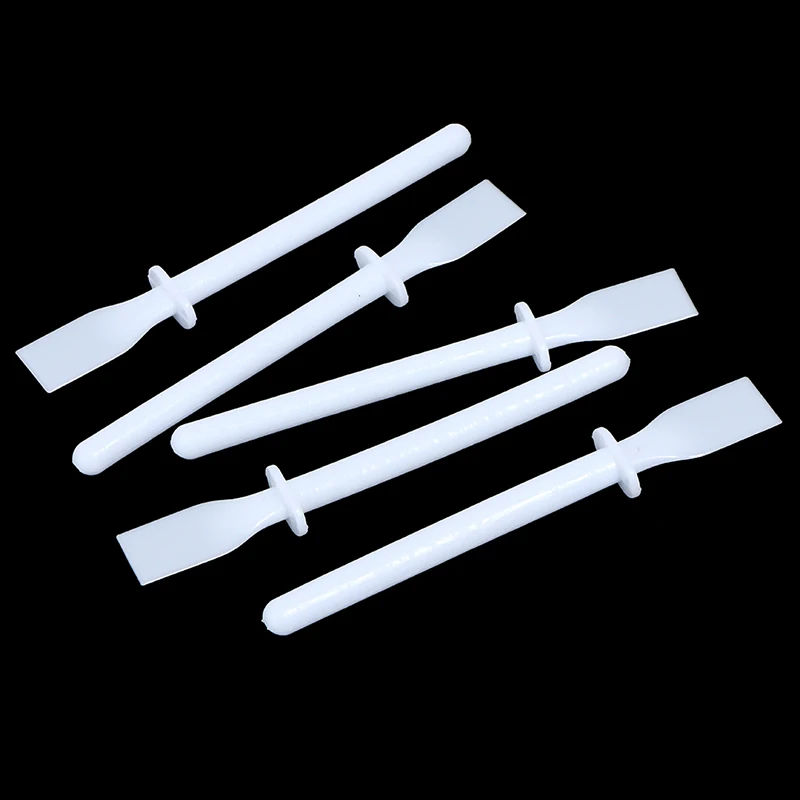 Plastic Palette Knife Painting Mixing Tools For Watercolors Carving Oil Painting Art School Students Supplies 5PCS