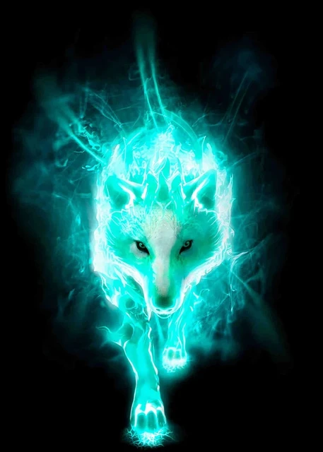 Wolf Animal Decoration | Fox Pictures Wall | Wolf Picture Wall | Neon  Canvas Art - Art - Aliexpress
