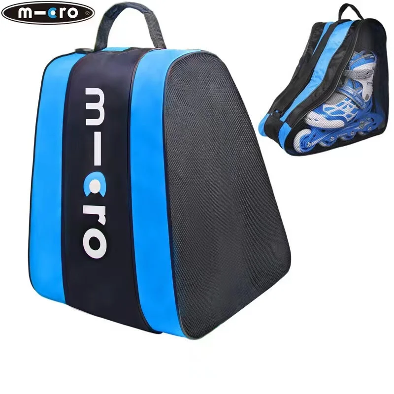 New Three-layer Wear-resistant Thickened Roller Skating Shoe Bag Ice Skate Shoulder Backpack Triangle Storage Handbags