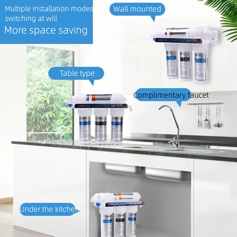 Kitchen Under Sink Ultrafiltration Large kitchen water filter with Tap 5 Stages Direct Drink Water Filter System Purification water purifier filter