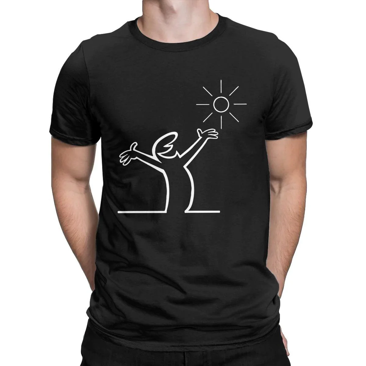 NONE Lineman La Linea T-Shirt Cotton Black 7