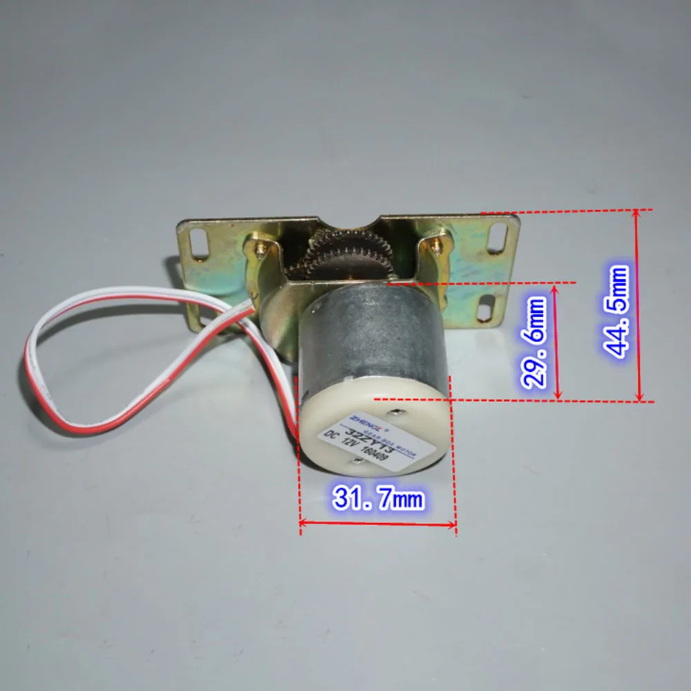 Dc 6V 7.3V 12V Micro Min 520 Gear Motor 32 Type Switch Motor Slow Speed High Torque All Metal Gear Motor Speed Reduction Reducer