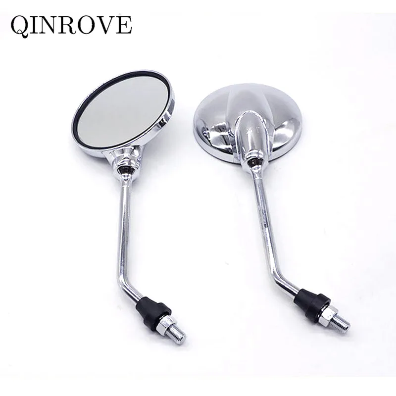 Specchietto Retrovisore Moto Abs 8 10Mm Specchietto Laterale Universale Per Kawasaki Z900Rs Versys 650 Honda Dio Msx Royal Enfield Himalayan