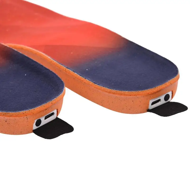 3300mAh USB Heated Shoe Insoles 6-10 Hours 3-speed Heating Rechargeable Electric Feet Warmer Remote Control