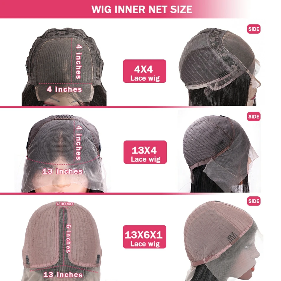 Kinky Straight Wig 250 Density Lace Front Human Hair Wigs For Women Transparent Lace Frontal Wig Yaki Human Hair Natural human hair wig lace front wig human hair wigs front lace wig