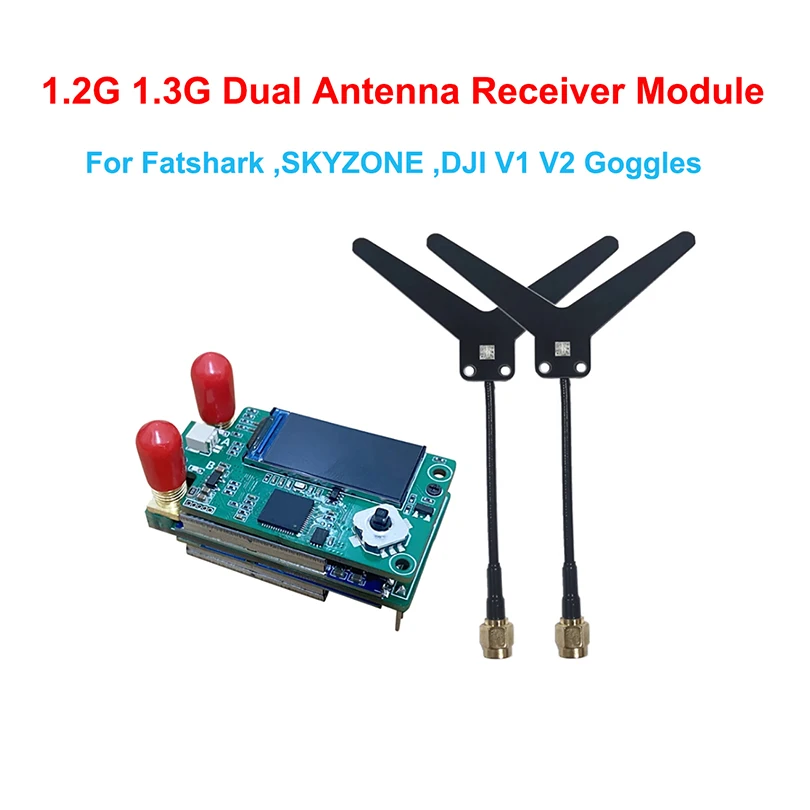 4.9G/5.8G móttakareining fyrir FPV gleraugu Skyzone Fatshark DJI
