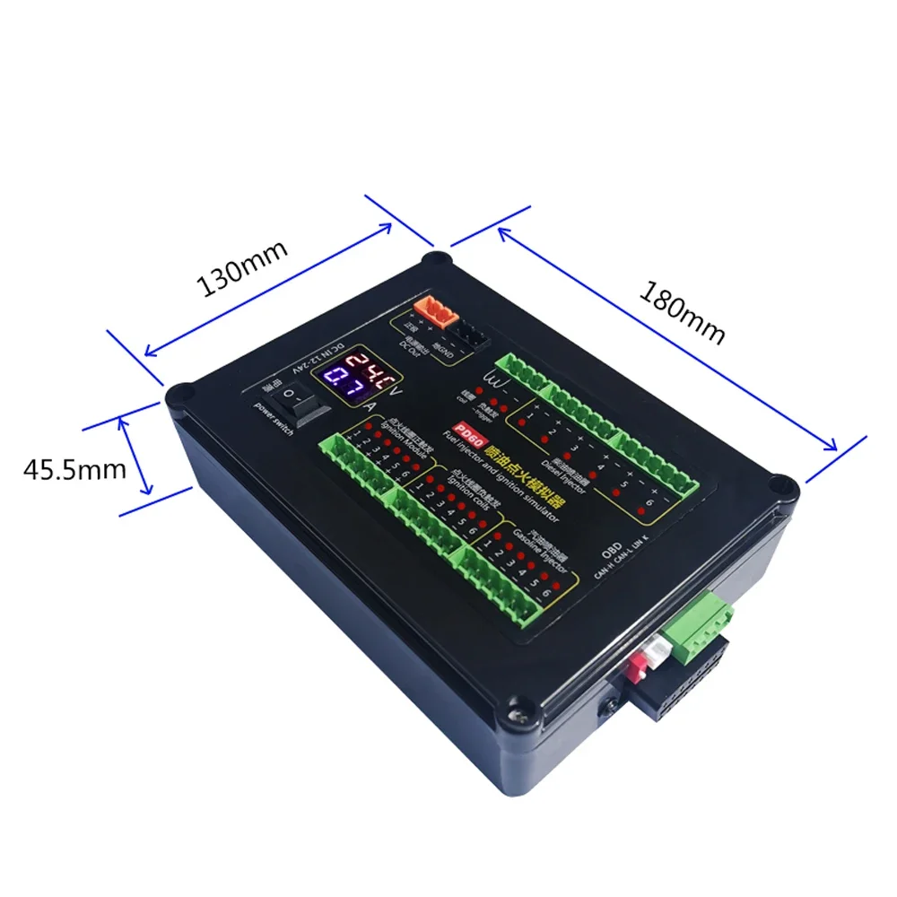 Fuel Injection Ignition Simulator PD60 ECU Maintenance Platform Test Equipment Tool For Gasoline Diesel Vehicle Computer Board car fuel injector tester