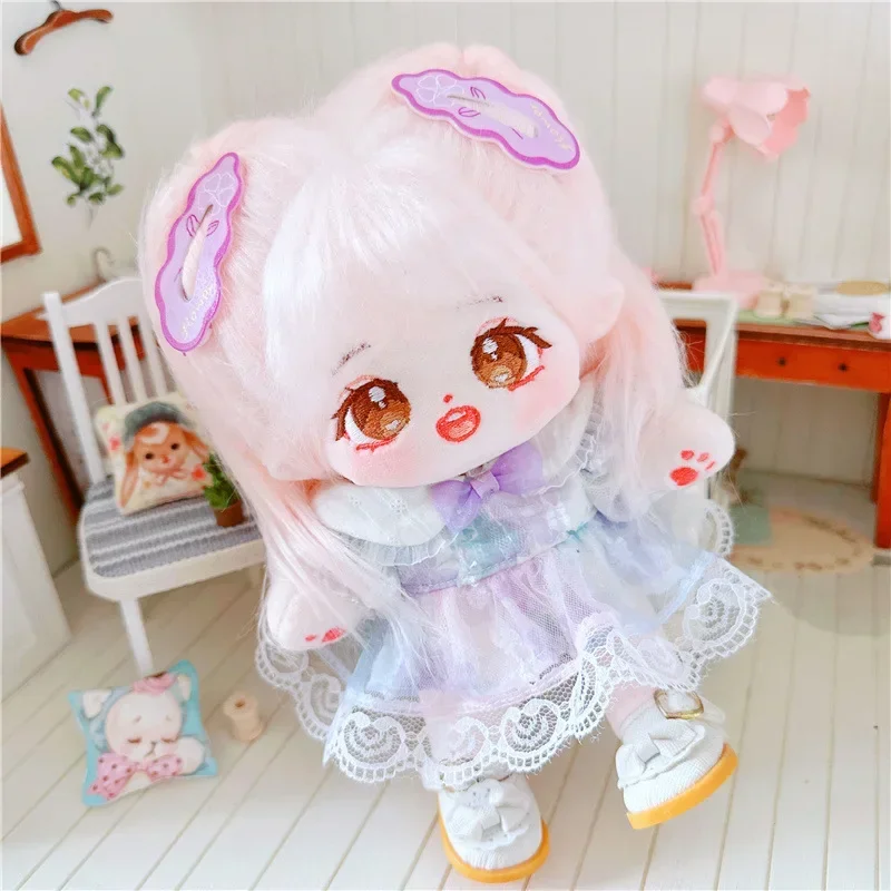 

20cm Kawaii IDol Doll Anime Plush Star Dolls Stuffed Customization Figure Toys Cotton Baby Plushies Toys Fans Collection Gifts