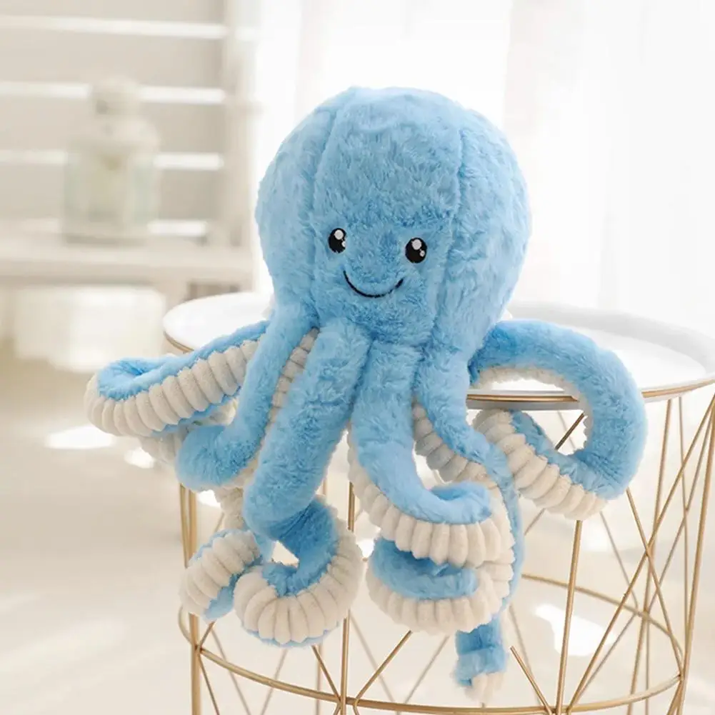 

60cm Lovely Simulation Octopus Pendant Plush Stuffed Toy Soft Animal Home Accessories Cute Doll Children Gifts