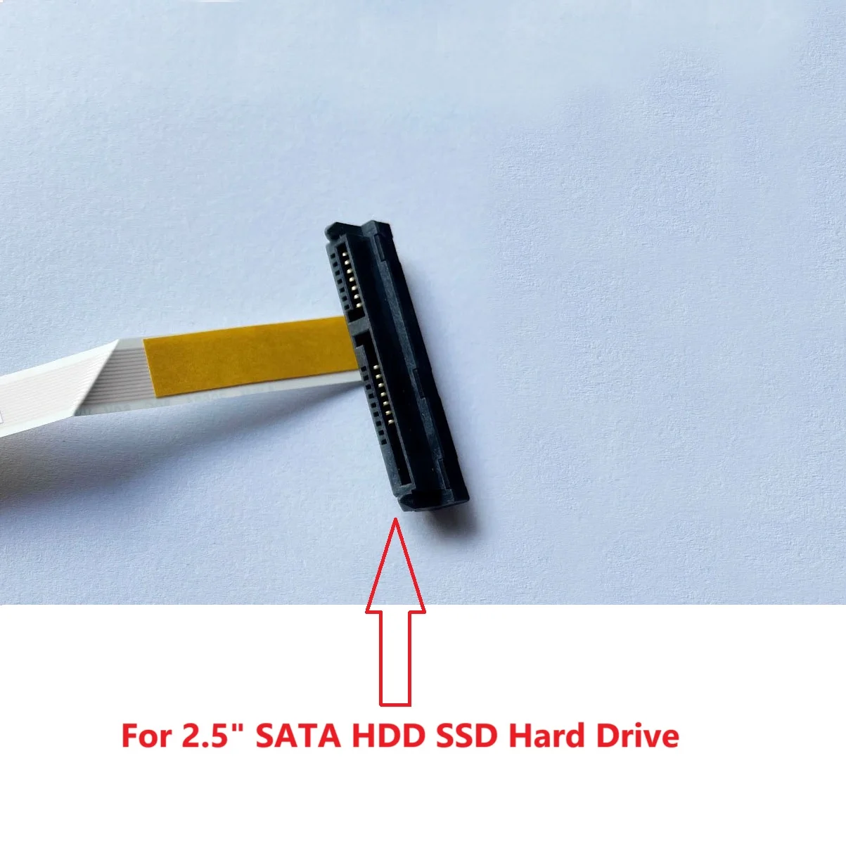 Lenovo ThinkPad L480 L490 L580 L590 NBX0001LA10 용 2.5 인치 SATA HDD SSD 하드 드라이브 커넥터 커넥터 플렉스 케이블
