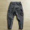 Loose Men's Workwear Pants Summer Multi-ket Retro Dirt-Resistant Wear-Resistant Labor Protection Trousers for Heavy Du Work