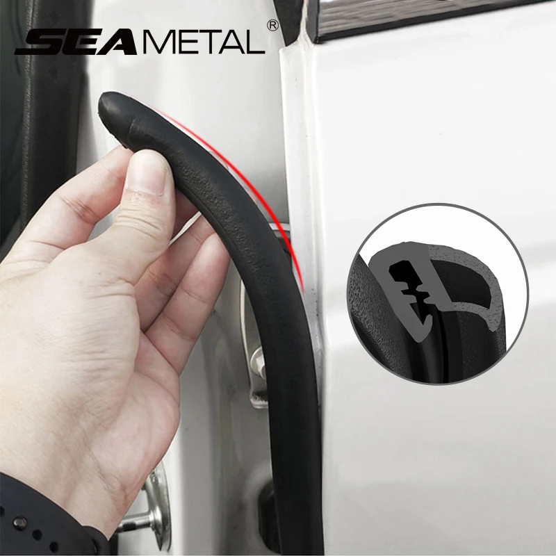 Universal Car Door Seal Filler Strip For B Pillar Rubber Weatherstrip