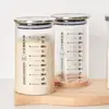 Fermenter Sealed Yeast Culture Vessel Transparent Sourdough Fermentation Jar with Scale Airtight Lid Wide for Home for Easy 3