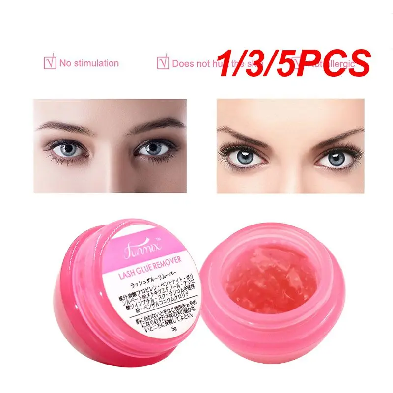 

1/3/5PCS Import New 5g Proffesional Eyelash Extension Glue Remover Cream For Lashes Remover Makeup Tools