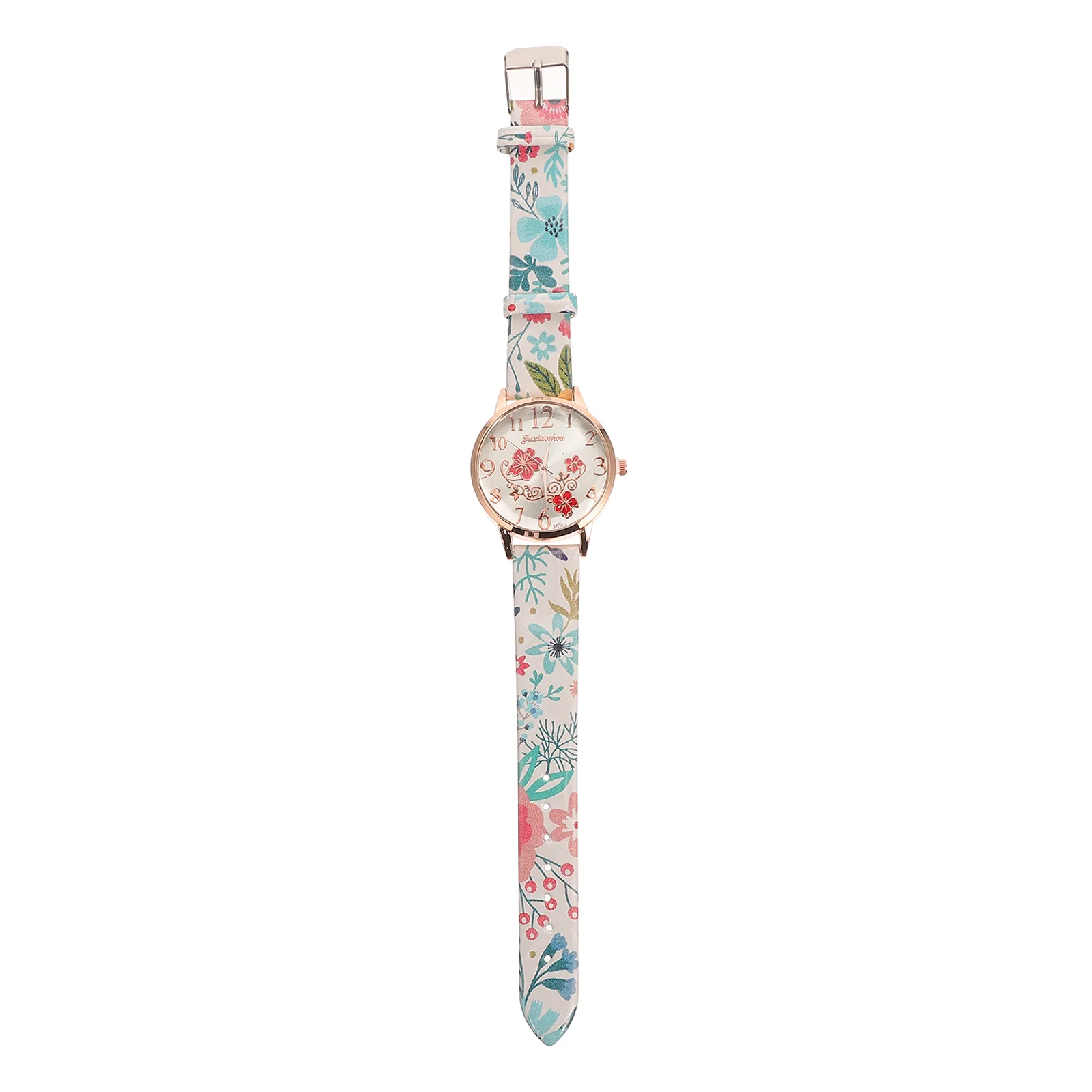 

Bracelets Ladies Watch Casual Wrist Decorations Printed Strap White Female Miss