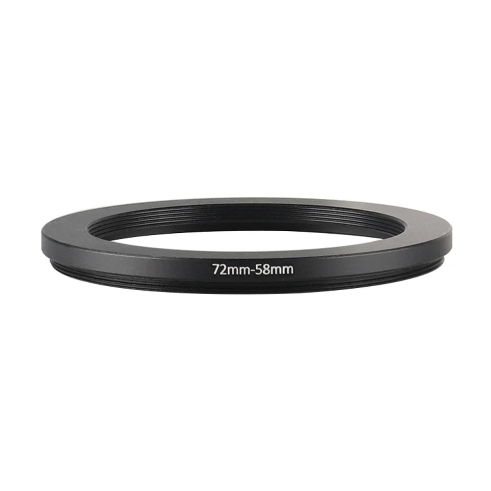 

Aluminum Step Down Filter Ring 72mm-58mm 72-58mm 72 to 58 Filter Adapter Lens Adapter for Canon Nikon Sony DSLR Camera Lens
