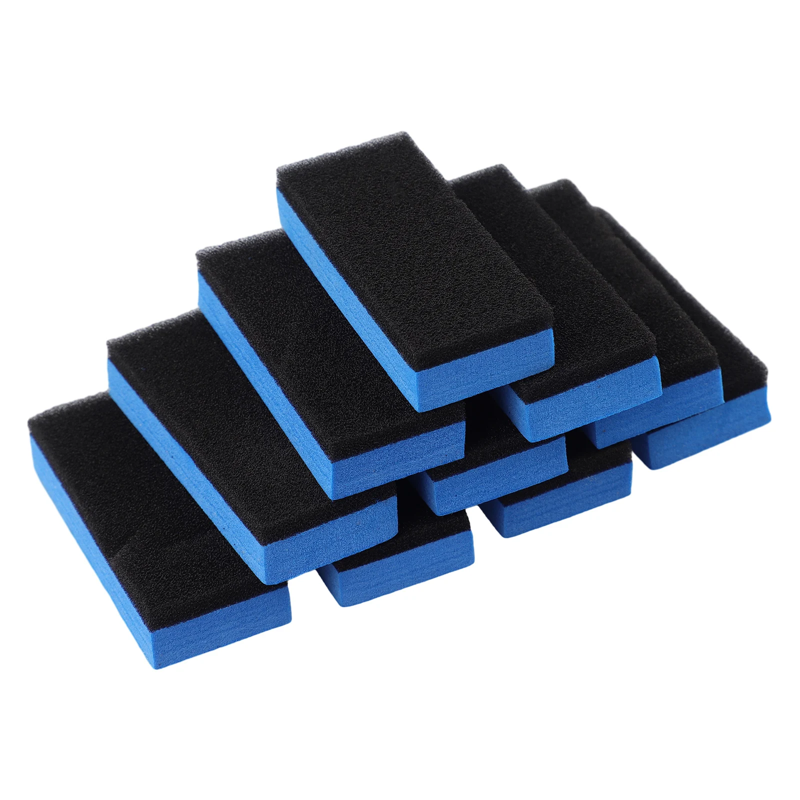 

Durable Coating Sponge Clean Tool High-density Sponge Reliable Easy To Scrub Nano Wax 10pcs Set Applicator Car