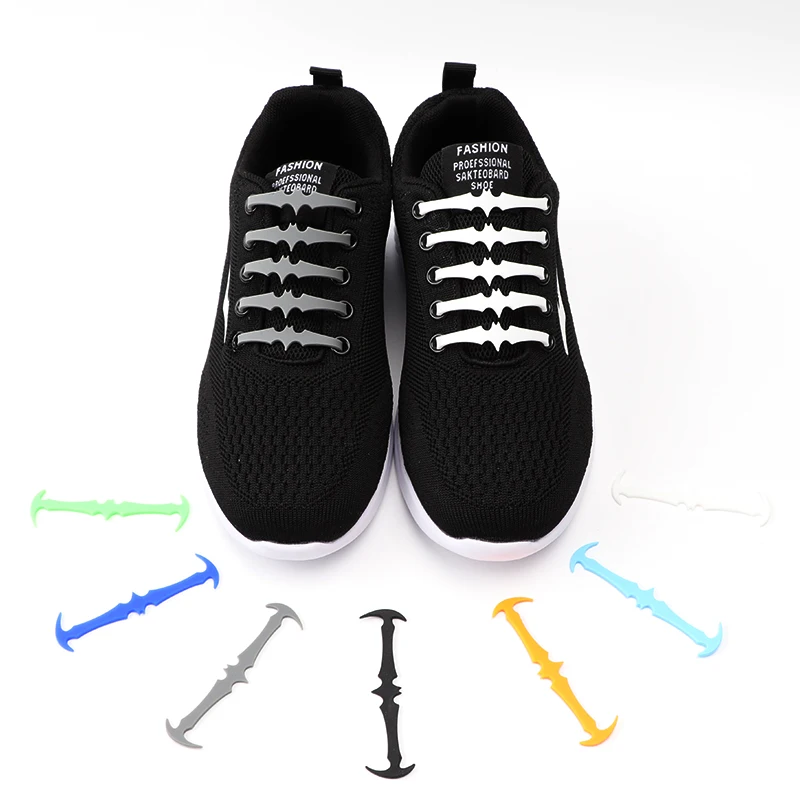 Elastic Silicone Laces Silicone Laces Shoes Elastic Shoes