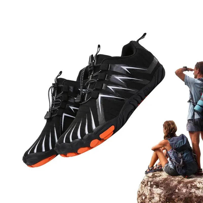 

Zero Drop Sole Shoes Outdoor Grounding Shoes For Camping Fitness Shoes For Backpacking Traveling Fishing Mountaineering Climbing