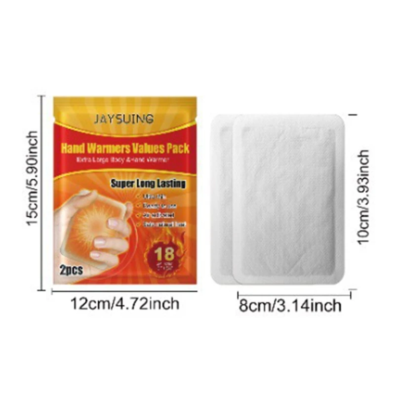 Self Heating Pads Winter Warm Pastes Hand Foot Warmers Heat Packs Cold Proof Drop shipping