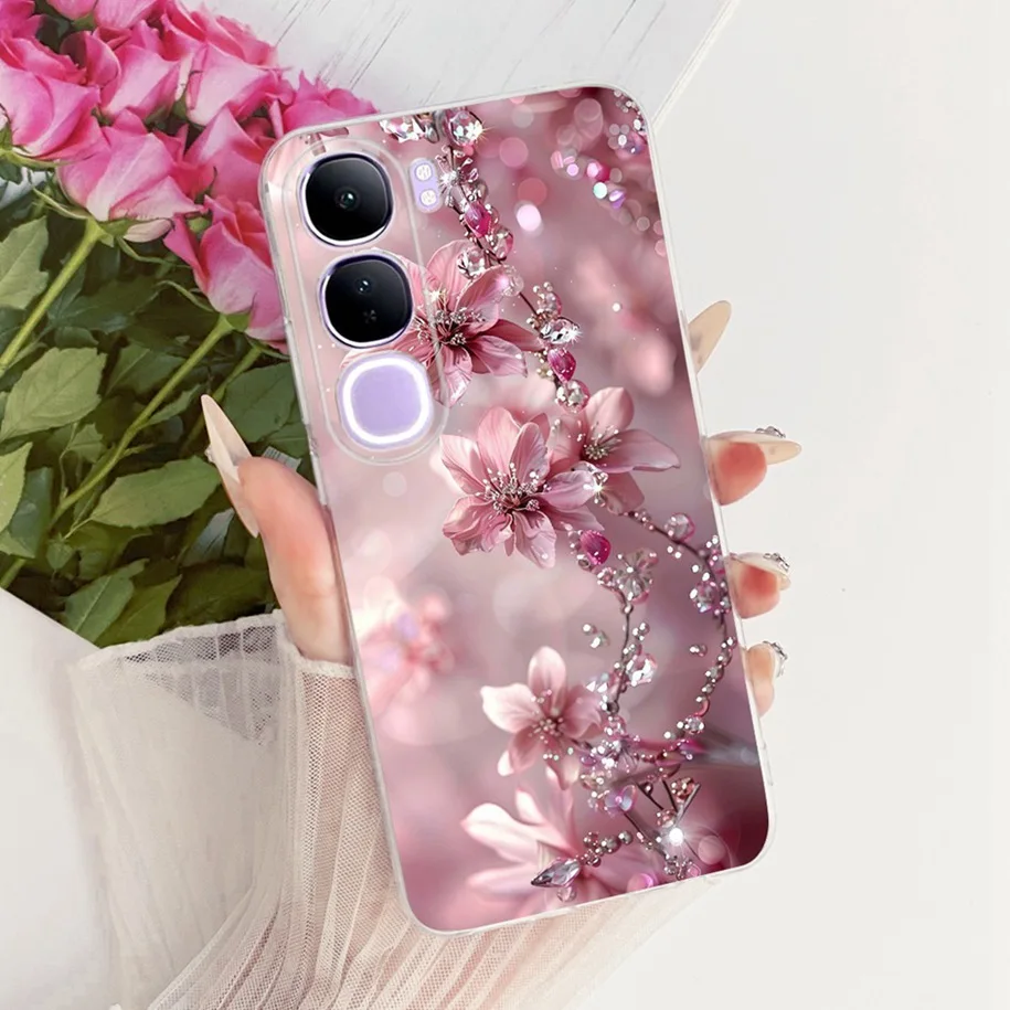 Elegant Bowknot Clear Silicone Phone Case - Slim and Fashionable Back Cover
