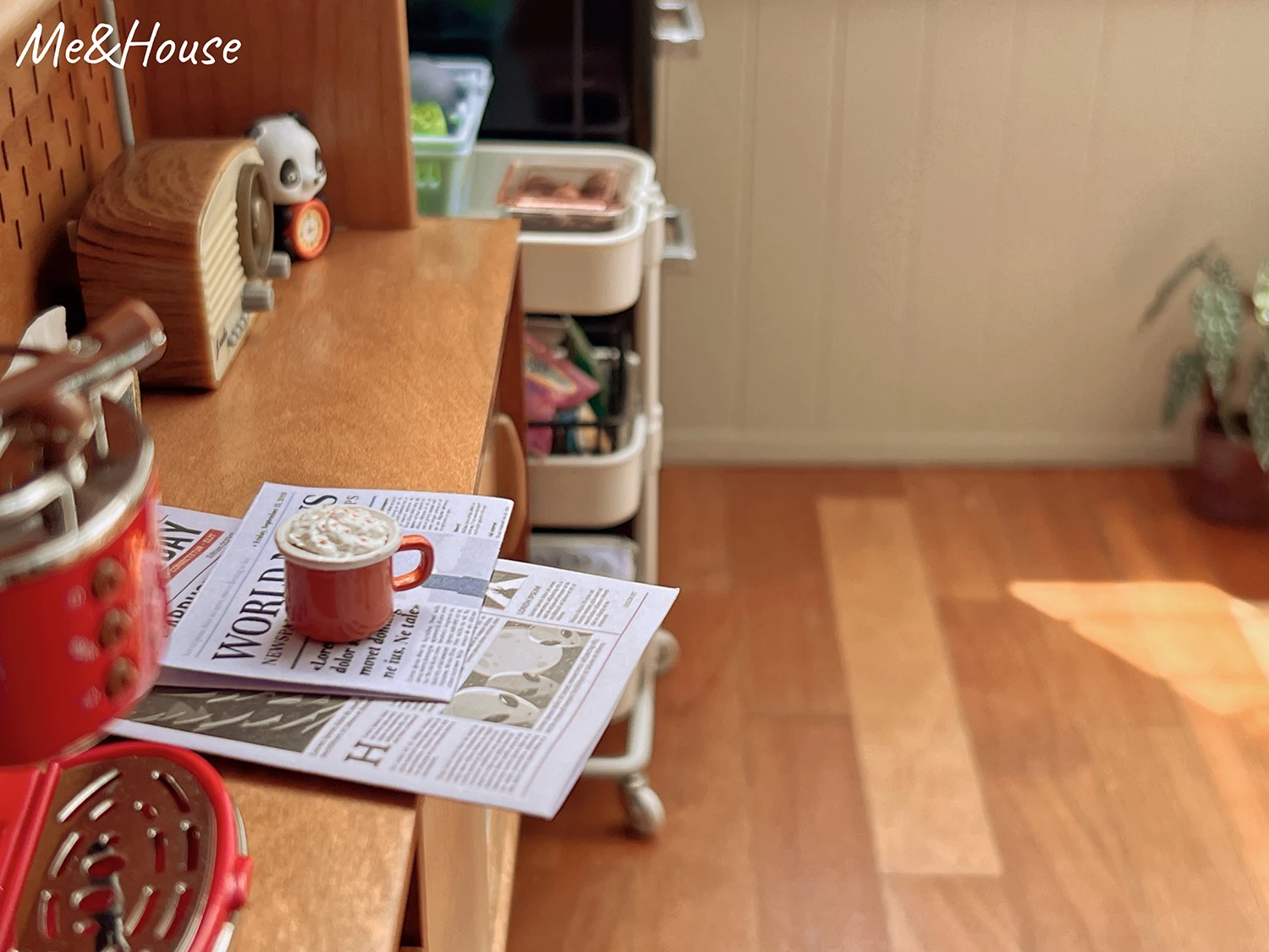 1/6 bjd ob11 miniature dollhouse furniture Mini model Single-sided printing newspapers（a set of eight） 5