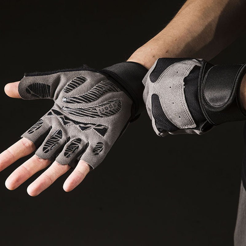 Cycling Fitness Gloves for Men Women Gym Motorcycle Summer Bicycle Fingerless Anti-slip Sports Weightlifting Breathable Gloves