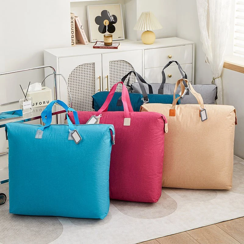 Elegant Oxford Fabric Storage Bag - Stylish Handheld Travel & Storage Solution