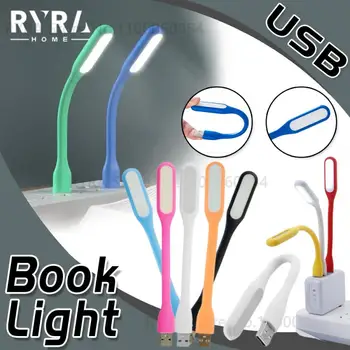 미니 USB LED 조명, 휴대용 소형 독서 램프, 시력 보호, 보조배터리 노트북 야간 조명, 테이블 램프, 1-10 개
