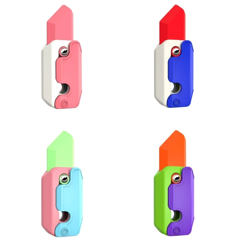 

Stress Relief Mini 3D Printing Knife Toy Office Adults Anti-Anxiety Toy D7WF