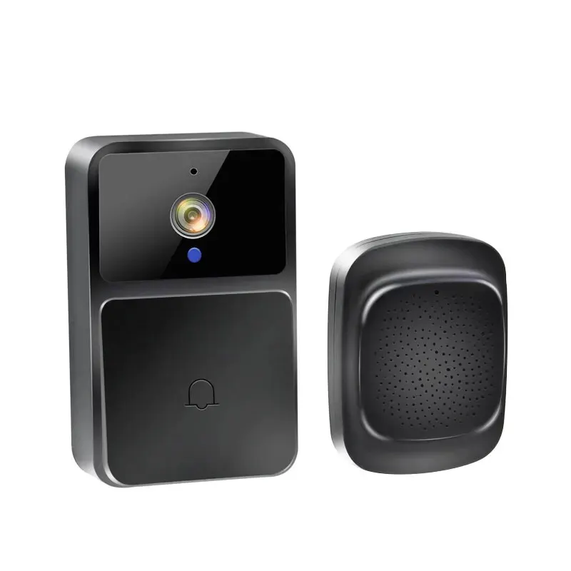 WIFI Video Doorbell Camera Night Vision HD Wireless Smart Home Security Battery Door Bell Two Way Intercom Voice Change For Home