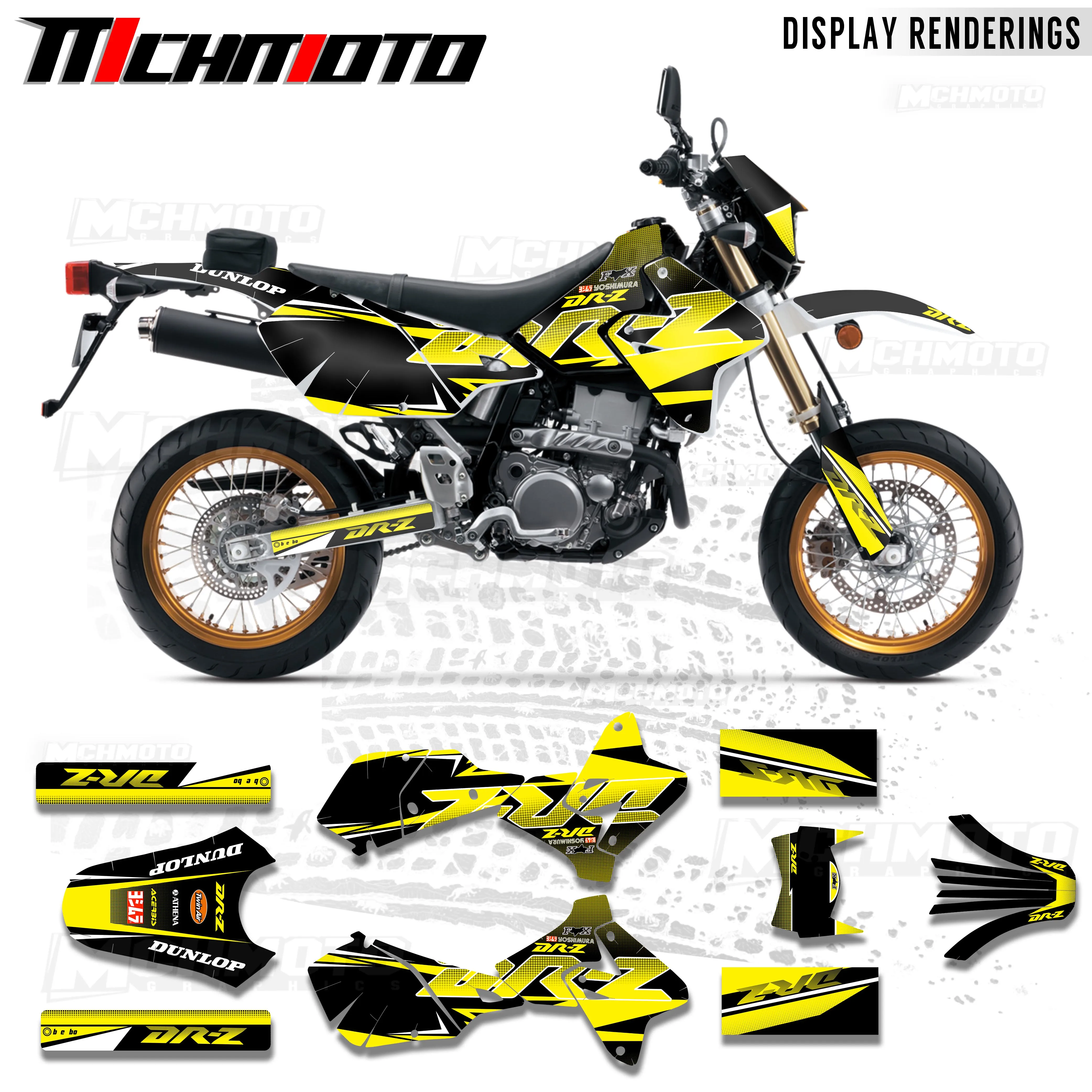 MCHMFG ü ׷ Į ƼĿ,     ȣ ̸, Ű DRZ400 SM S E DRZ 400 SM S E 2000-2020