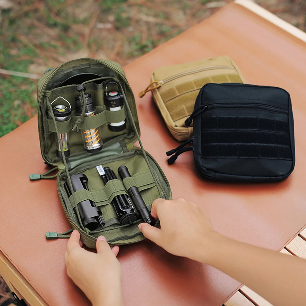 600D Oxford Cloth Tent Lamp Accessories Organizer Portable Camping Lantern Storage Bag EDC Utility Pouch for Goalzero/M3/ML4/ZN