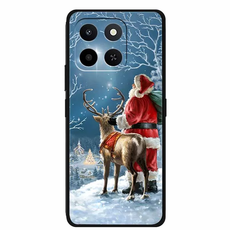 Festive Soft TPU Silicone Christmas Phone Case – Lovely Design