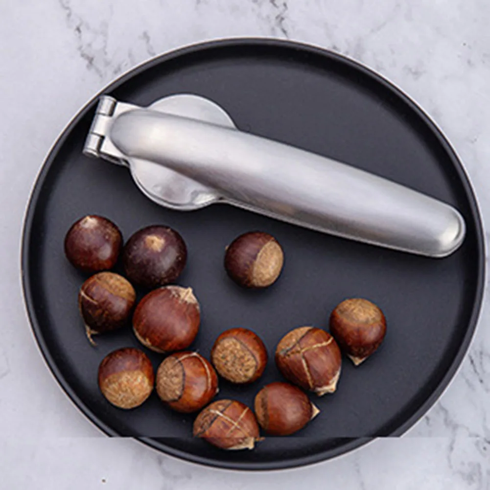 

Chestnut Peeler Machine Chestnut Machine Stainless Steel Chestnut Cracker Opener Cutter Walnut Pliers Walnut Shell Opener Clamp