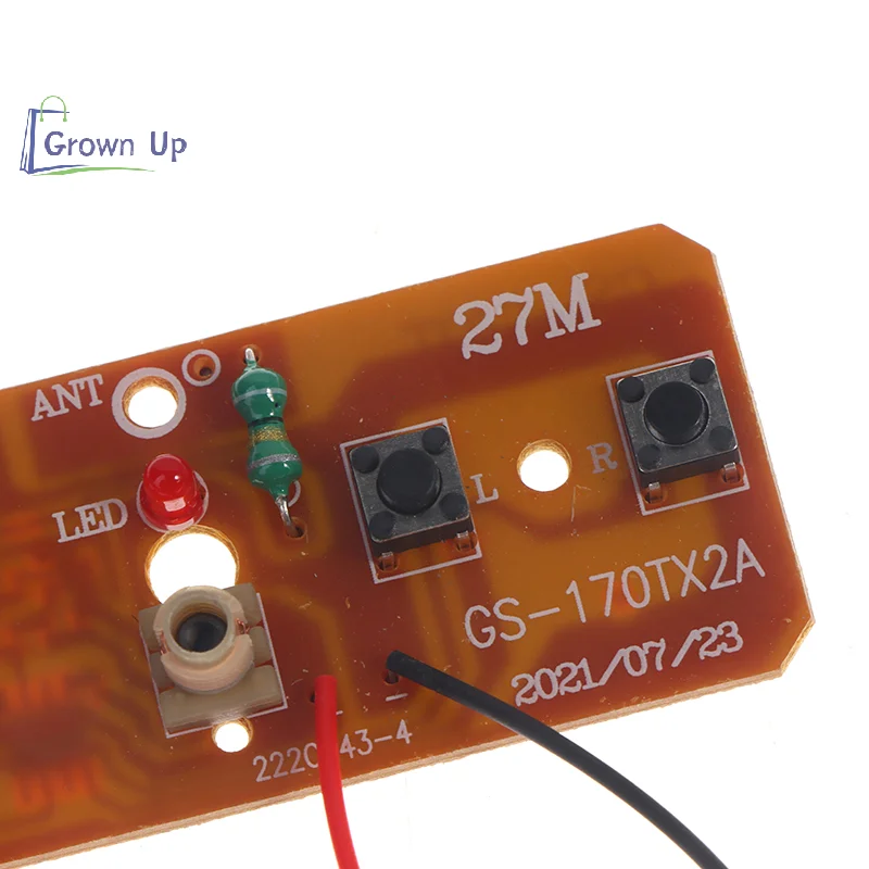 고품질 4CH RC 리모컨 회로 PCB 송신기 및 리시버 보드, RC 자동차 리모컨 장난감 부품, 27MHz
