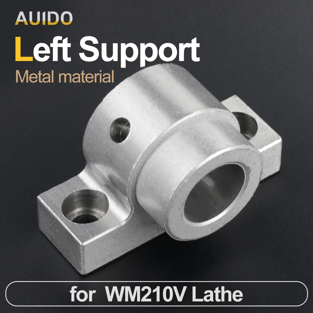 Left Support For WM210V-415 BHC210 HS210 JY210V CTC210 Lathe Spare Parts pressing block for wm210v 250 239 bhc210 hs210 jy210v ctc210 lathe spare parts