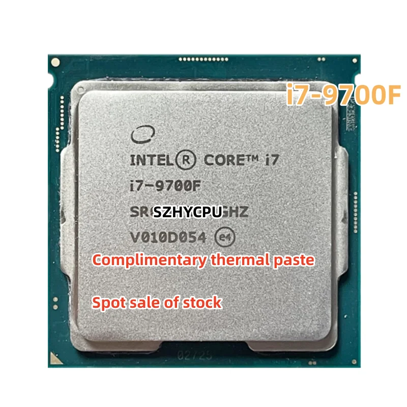 Intel Core i79700F i7 9700F 3.0 GHz Used EightCore EightThread CPU Processor 12M 65W PC Intel Core i79700F i7 9700F 3.0 GHz Used EightCore EightThread CPU Processor 12M 65W PC