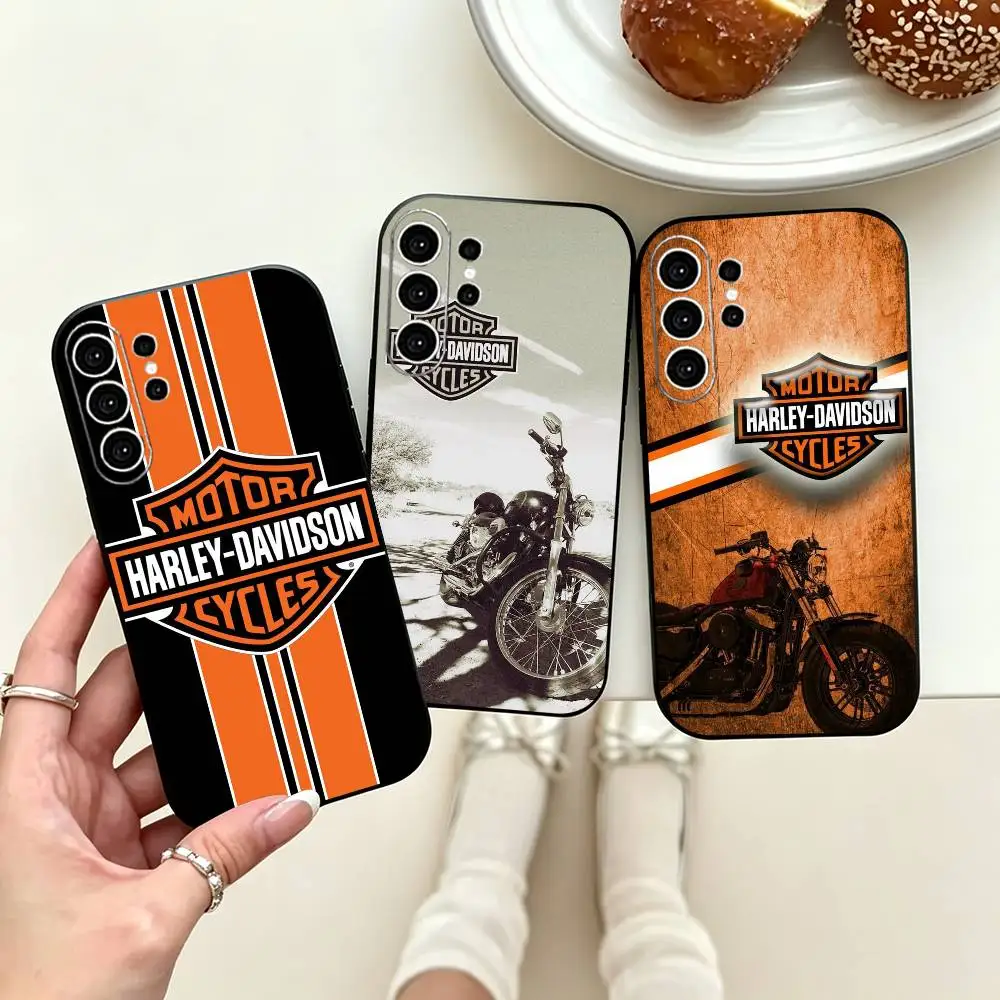 Harley-Davidson Soft Silicone Black Phone Case