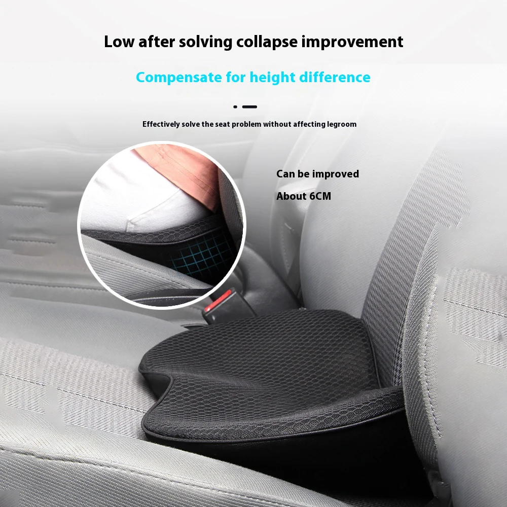 Ergonomic Memory Foam Seat Height Booster Cushion