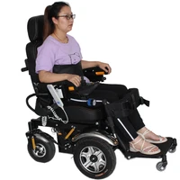 Fauteuil roulant électrique sur pied à levage automatique pour handicapés et personnes âgées - pour fauteuil roulant de rééducation handicapé - 5