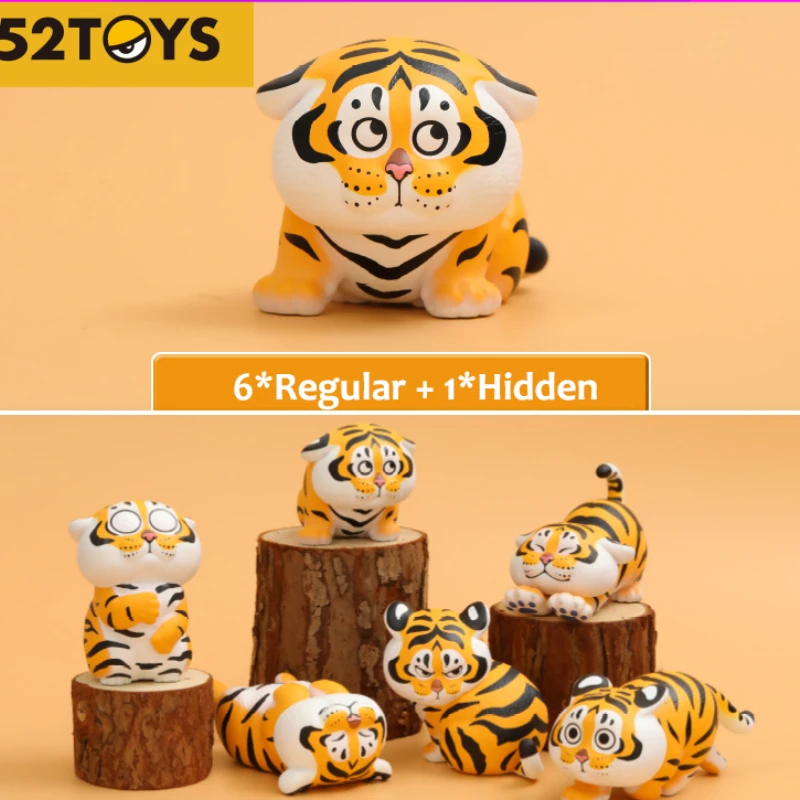 

Оригинальный I Am Not Fat Tiger's Little Tiger ежедневная серия загадка глухая коробка Мультяшные дизайнерские куклы смешная фигурка кавайная трендовая