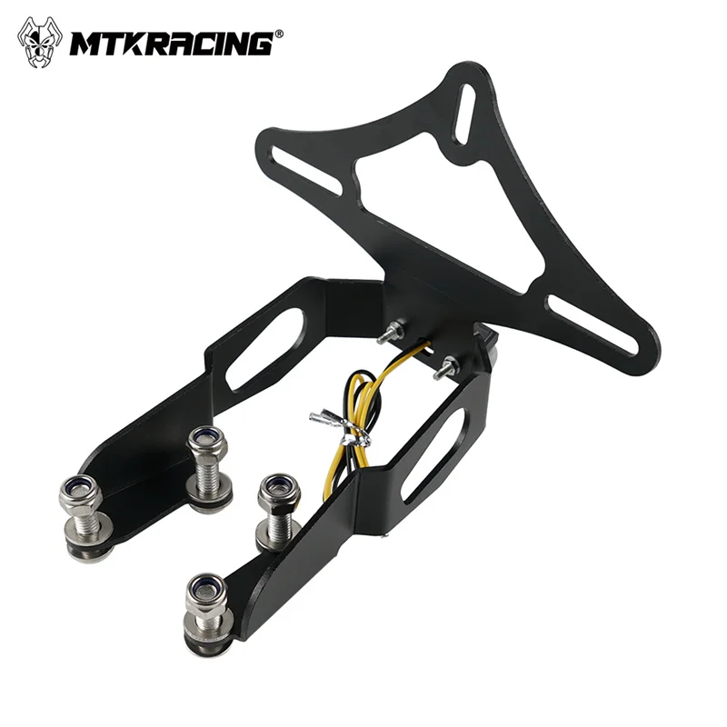 License plate holder for KAWASAKI NINJA 400/250 Z400 MTKRACING license plate holder,motorcycle license plate holder