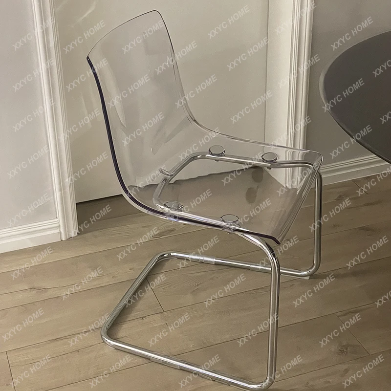 

Office Kitchen Cesca Dining Chairs Nordic Modern Acrylic Transparent Chair Restaurant Party Sillas Para Comedor Furniture WK50DC