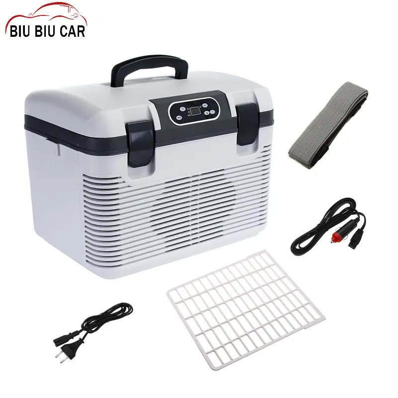 19L Car Refrigerator Fridge Small Freezer DC1224V Portable Compressor